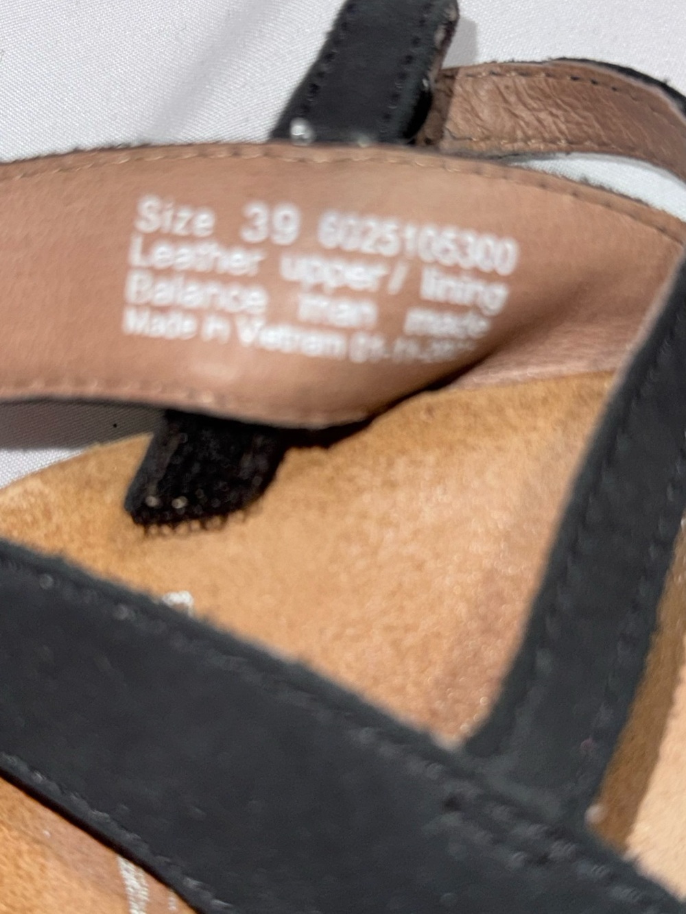 Dansko Rowan Black Slingback Flat closed toe Sandals 39 8.5-9 - Picture 8 of 15